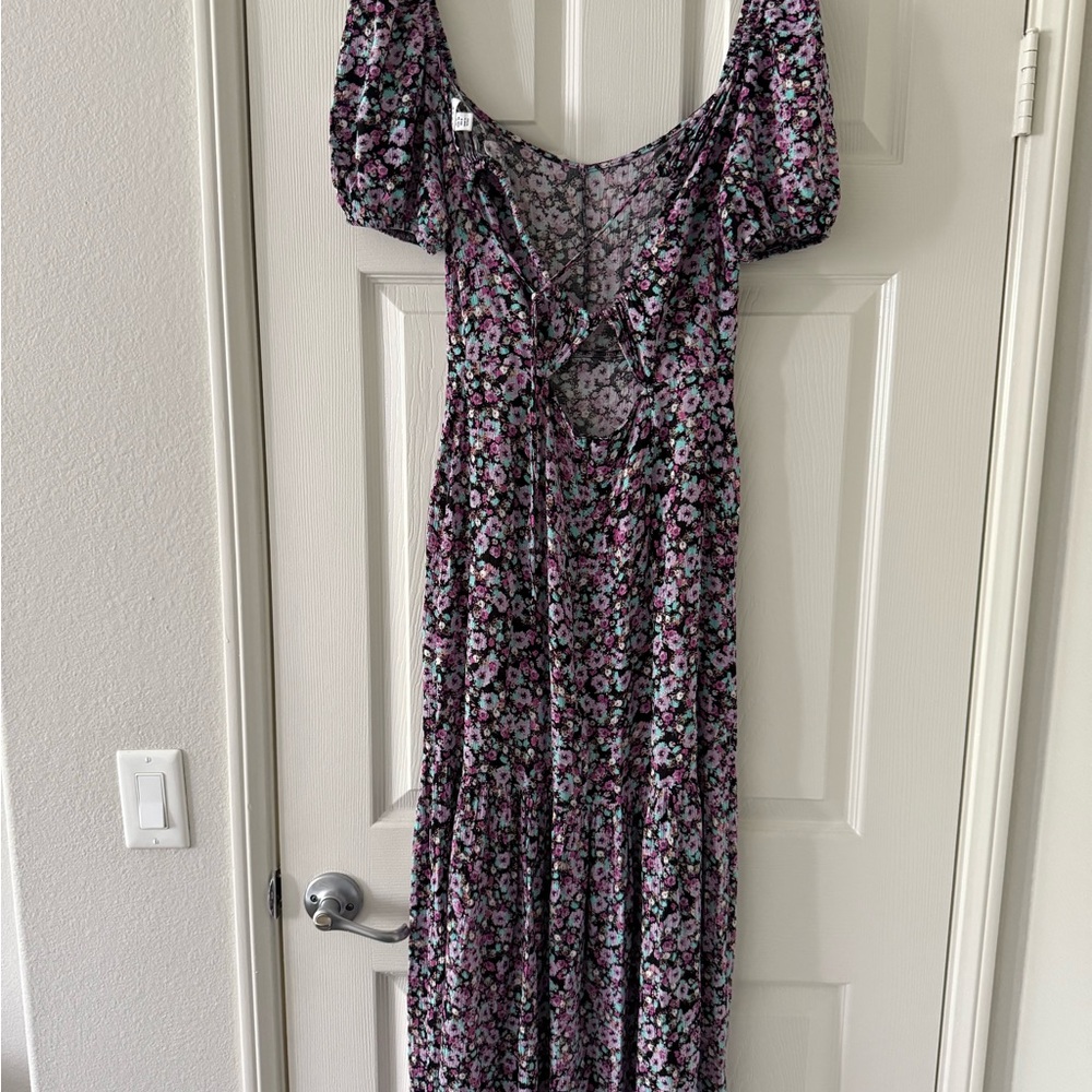 Floral Puff Sleeve Dress